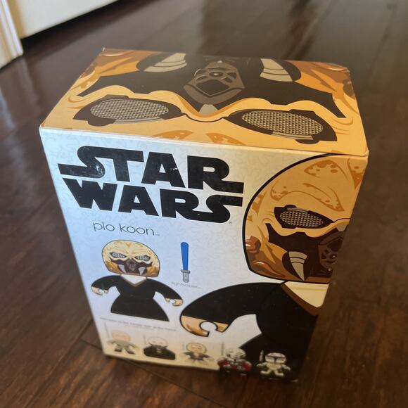 MIGHTY MUGGS STAR WARS PLO KOON #78805 VINYL FIGURE 2008 NIB - Picture 4 of 6